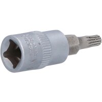 1/4" Bit-Stecknuss XZN, M4
