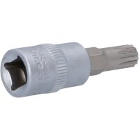 1/4" Bit-Stecknuss XZN, M6
