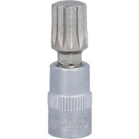 1/4" Bit-Stecknuss XZN, M10