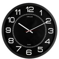 Wanduhr MEGA, Ø57,5cm, schwarz UN gallery