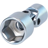 1/4" Sechskant-Stecknuss mit Gelenk, 10 mm