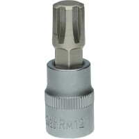 3/8" Bit-Stecknuss für RIBE®-Schrauben, M12, Länge 48 mm