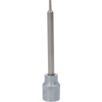 3/8" Bit-Stecknuss Torx mit Stirnlochbohrung, lang, TB8
