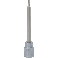 3/8" Bit-Stecknuss Torx mit Stirnlochbohrung, lang, TB10