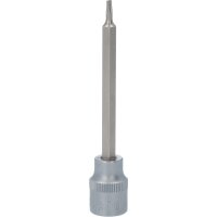 3/8" Bit-Stecknuss Torx mit Stirnlochbohrung, lang, TB10