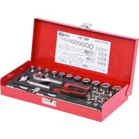 1/4" Steckschlüssel-Satz, 30-tlg