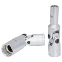 3/8" 12-kant-Stecknuss mit Gelenk, 11/16"