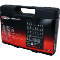 3/8" CHROMEplus Steckschlüssel-Satz, 61-tlg