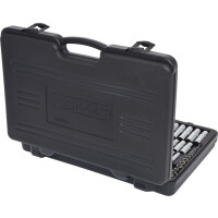 1/4"+3/8"+1/2" CHROMEplus Steckschlüssel-Satz, 124-tlg