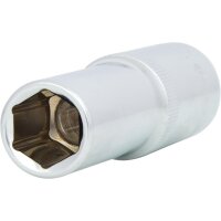 1/2" CHROMEplus Sechskant-Stecknuss, lang, 13mm