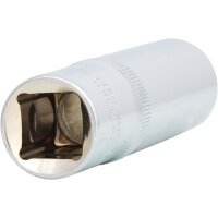 1/2" CHROMEplus Sechskant-Stecknuss, lang, 16mm