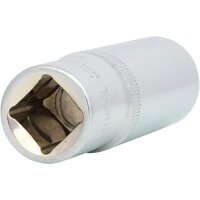 1/2" CHROMEplus Sechskant-Stecknuss, lang, 17mm