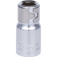 1/4" CHROMEplus Bit-Adapter-Stecknuss,für Bits 1/4"mit Spannring