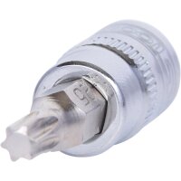 1/4" CHROMEplus Bit-Stecknuss Torx, T25