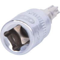 1/4" CHROMEplus Bit-Stecknuss Torx, T25