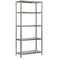 Metallregal 2000x1000x400 mm  5 Höhen, 100 kg flexibler