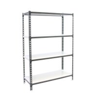 Metallregale  1500x900x400 mm, Metalltablett 2
