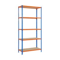 Metallregal  2000x1100x400 mm, Holztablett 2