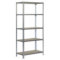Metallregale  2000x1100x500 mm, Holztablett 2