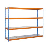 Industrieregale  2000x2100x450 mm, 4 Metallregale 2