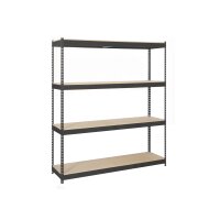 Industrieregal  2000x1800x600 mm, 4 Holzregale 2