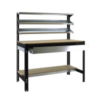 Werkstatt-Werkbank  1510x760 mm, Tragfähigkeit 600 kg 2