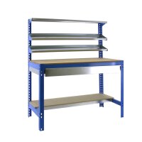Werkstatt-Werkbank  1510x760 mm, Tragfähigkeit 600 kg 2