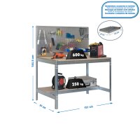 Werkstattwerkstatt  1510x610 mm, Tragf&a gallery