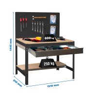 Werkstattwerkstatt  1510x610 mm, Tragf&a gallery