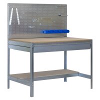 Werkstattwerkstatt  1510x610 mm, Tragfähigkeit 600 kg 2