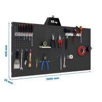 Wandwerkzeug-Organizer  400x1500 mm, gallery