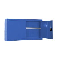 Metallschrank mit Regal und perforiertem Paneel  Schloss, 2