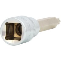 1/2" CHROMEplus Bit-Stecknuss Torx, lang, T40