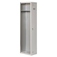 Metallumkleideraum  1800x300x500 mm, 1 Tür 2