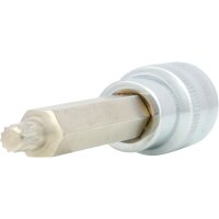 1/2" CHROMEplus Bit-Stecknuss XZN, lang, M6