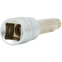 1/2" CHROMEplus Bit-Stecknuss XZN, lang, M12