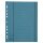 Trennblätter mit Perforation - A4 Überbreite, blau, 100 Stück