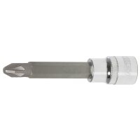 1/2" CHROMEplus Bit-Stecknuss, lang, PZ4