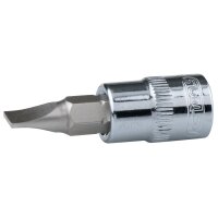 1/2" CHROMEplus Bit-Stecknuss Schlitz, 18mm
