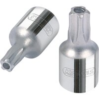 1/4" CHROMEplus Bit-Stecknuss Fünfstern,...