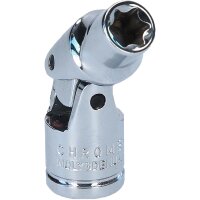 1/4" Torx-E-Stecknuss mit Gelenk, E6
