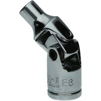 1/4" Torx-E-Stecknuss mit Gelenk, E6