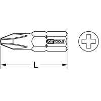 1/4" TORSIONpower Bit, 25mm, PH2