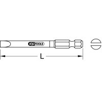 1/4" TORSIONpower Bit Schlitz, 75mm, 3mm