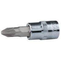 3/8" CHROMEplus Bit-Stecknuss, PZ1