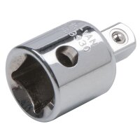 3/8" CHROMEplus Reduzieradapter, 3/8"F x 1/4"M