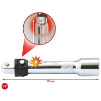 1/2" CHROMEplus Verlängerung mit Verriegelung, 125mm