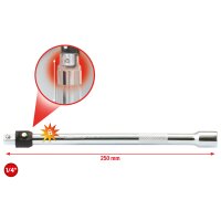1/4" CHROMEplus Verlängerung mit Verriegelung, 250mm