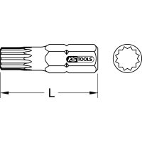 10mm Bit XZN, 30mm, M5