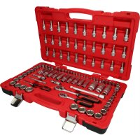 1/4"+3/8" Steckschlüssel-Satz, 100-tlg